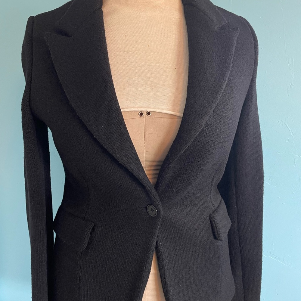 BCBGMaxAzria Classic Black Blazer